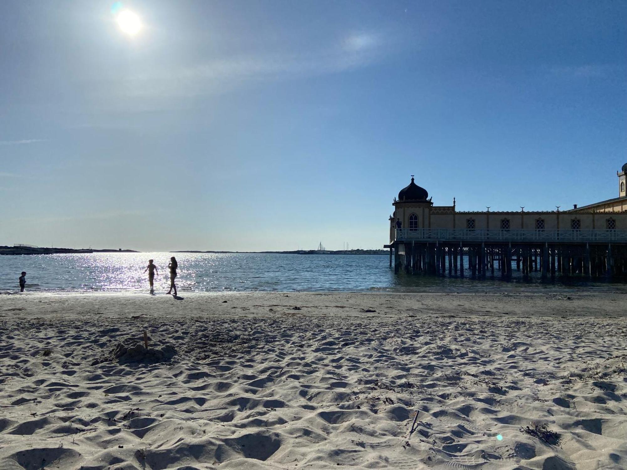 Hotell Villa Blanka Varberg Esterno foto