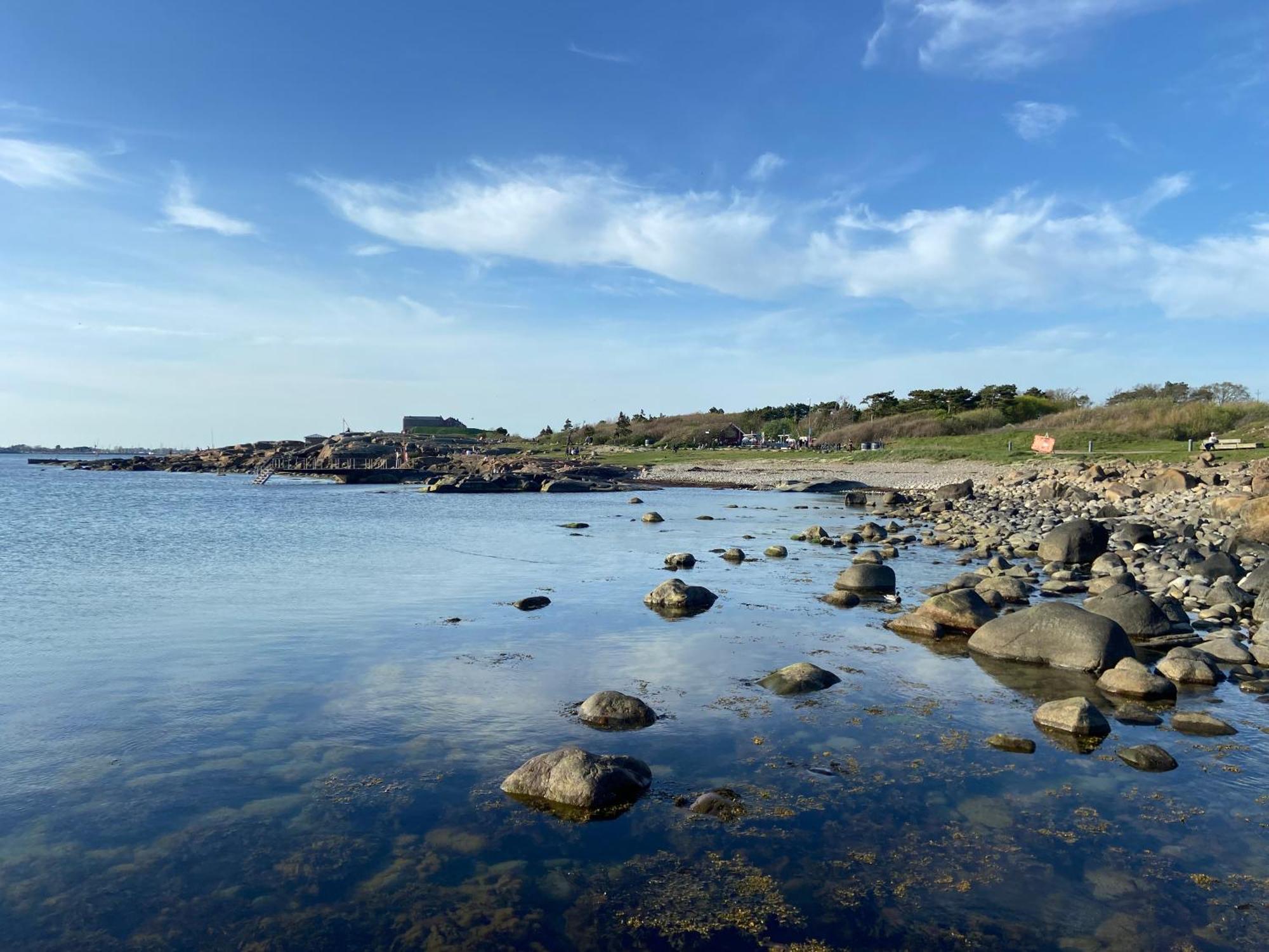 Hotell Villa Blanka Varberg Esterno foto