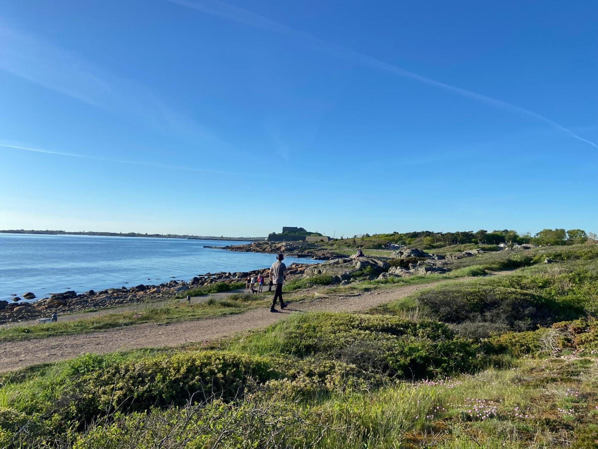 Hotell Villa Blanka Varberg Esterno foto